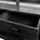HOMLUX 65" Outdoor Potting Bench Table in Black, , large