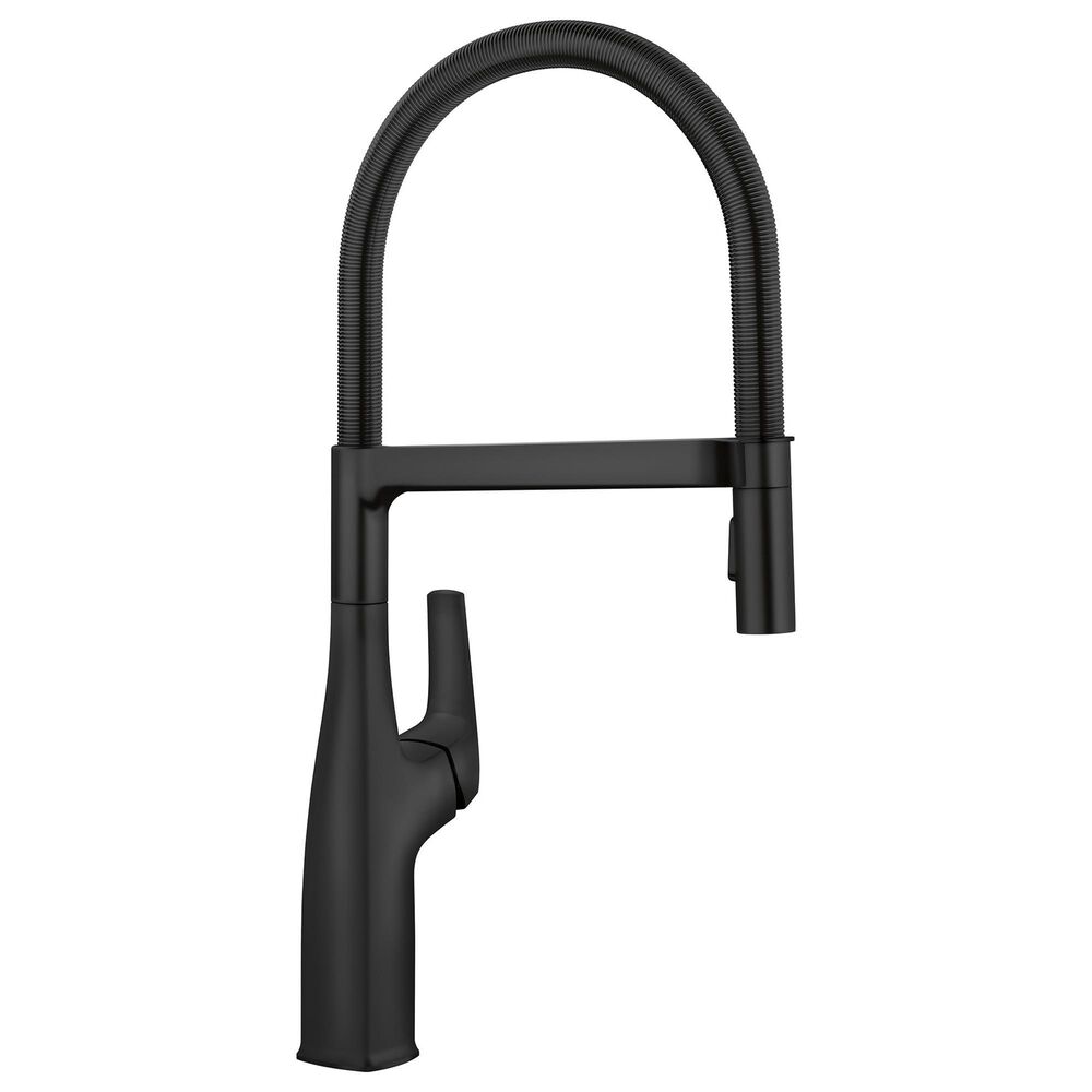 Blanco Rivana Semi Pro Kitchen Faucet 1.5 GPM in Matte Black, , large