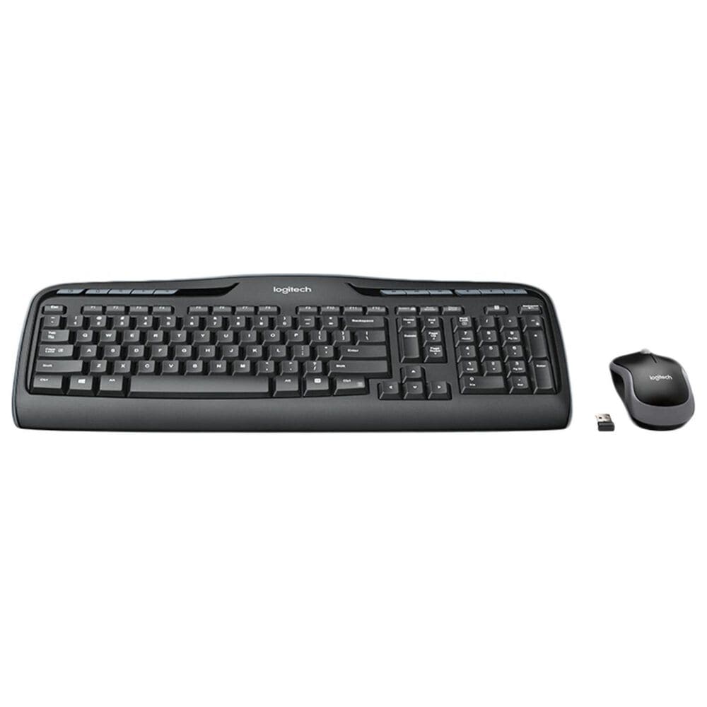 Logitech Wireless Keyboard Mouse Combo in Black, , large