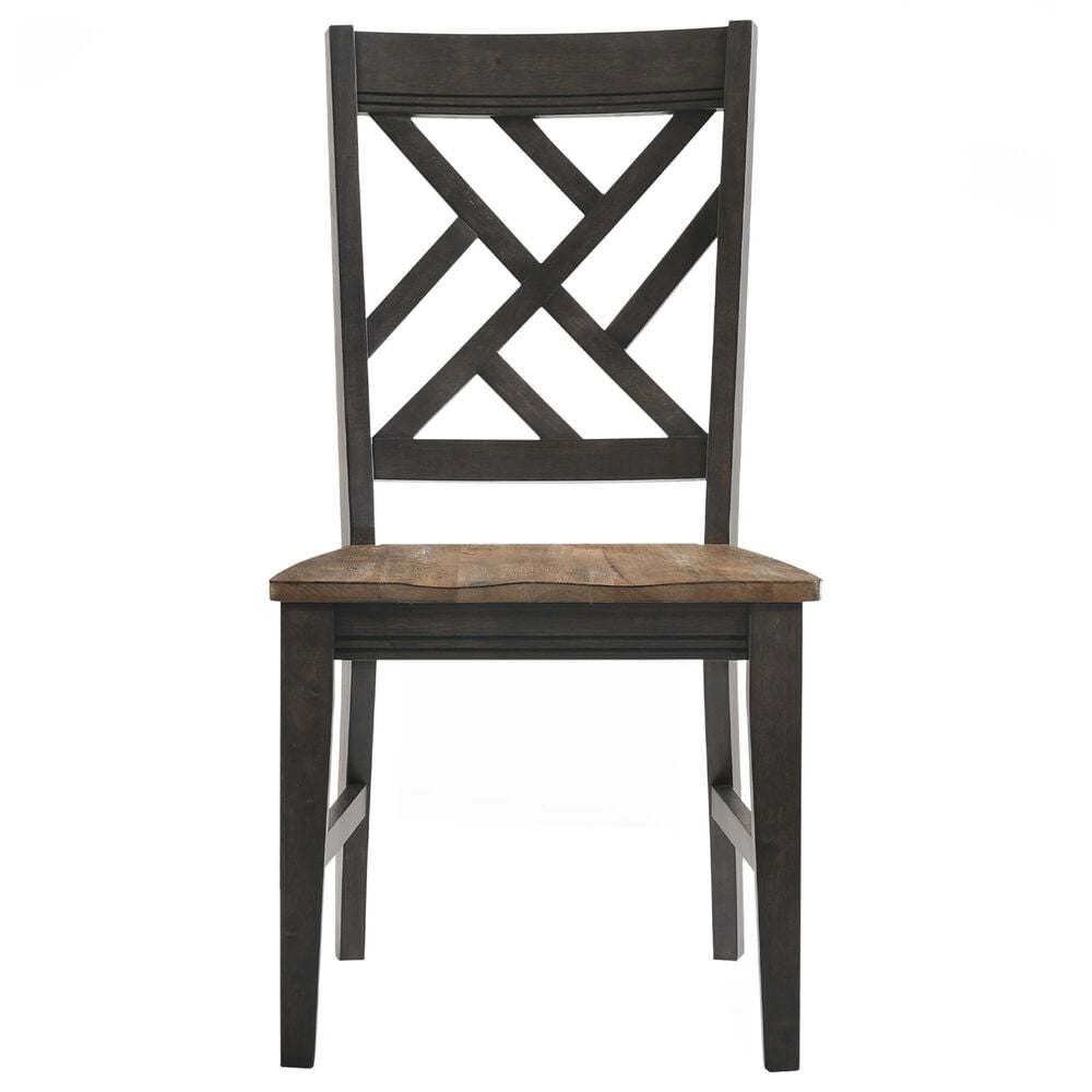 INTERCON Harper 3-Piece Rectangular Dining Set in Brushed Brown and Pecan, , large