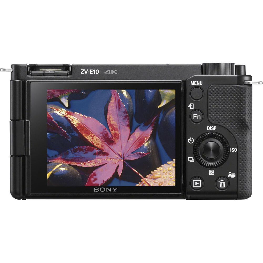 Sony Alpha ZV-E10 Camera with 16-50mm Lens in Black, , large