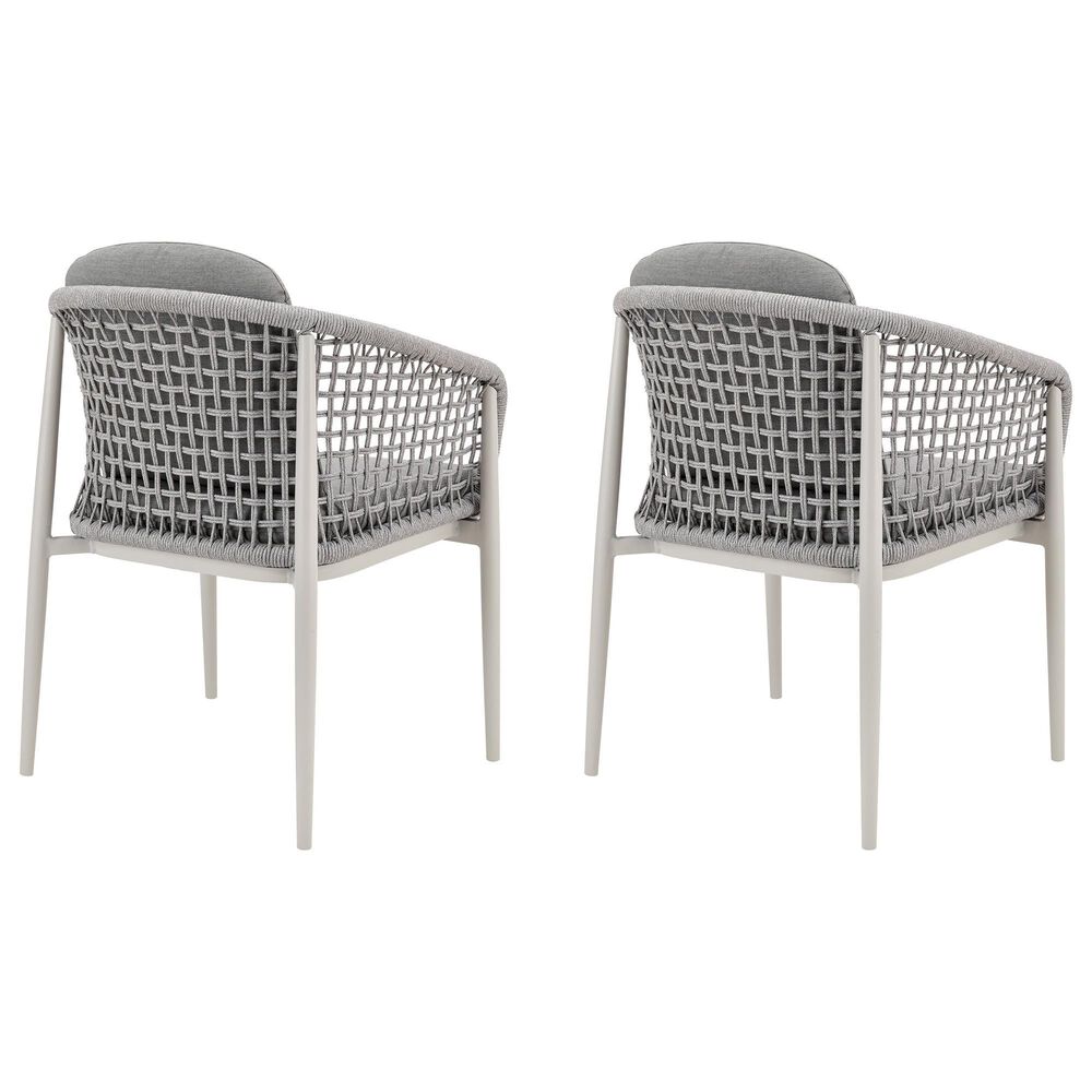 Blue River Rhodes Outdoor Dining Chair in Light Gray (Set of 2), , large