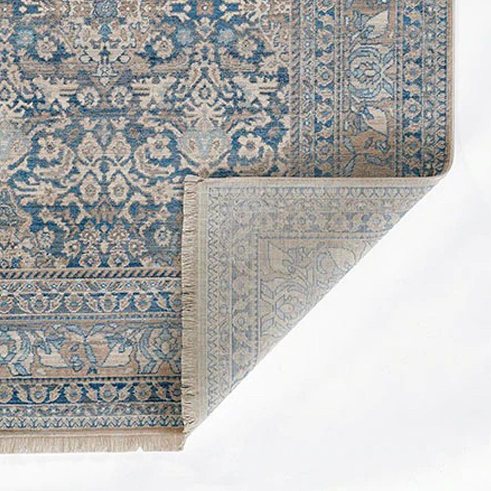 Momeni Izmir IZ-11 2&#39;6&quot; x 8&#39; Blue Runner, , large