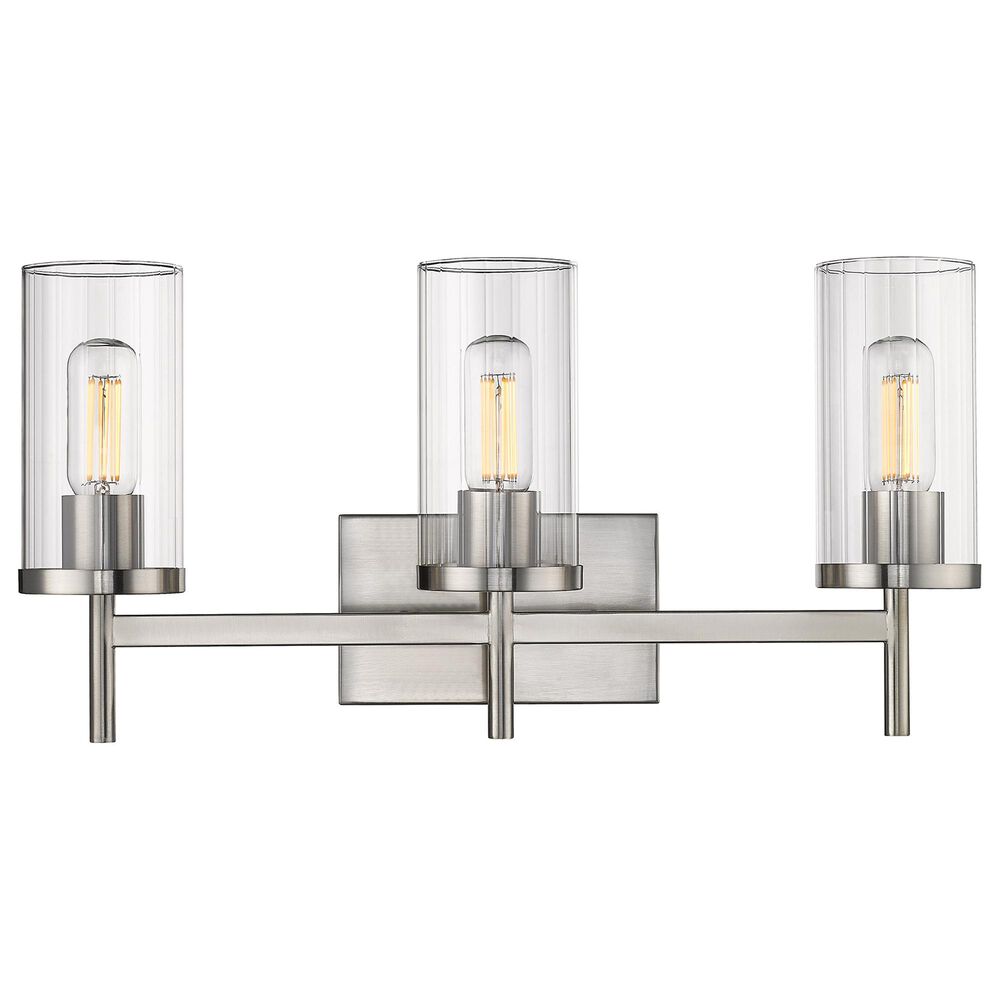 Golden Lighting Winslett 3-Light Bath Vanity in Pewter, , large