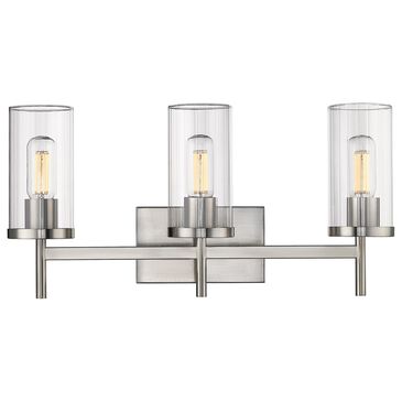 Golden Lighting Winslett 3-Light Bath Vanity in Pewter, , large