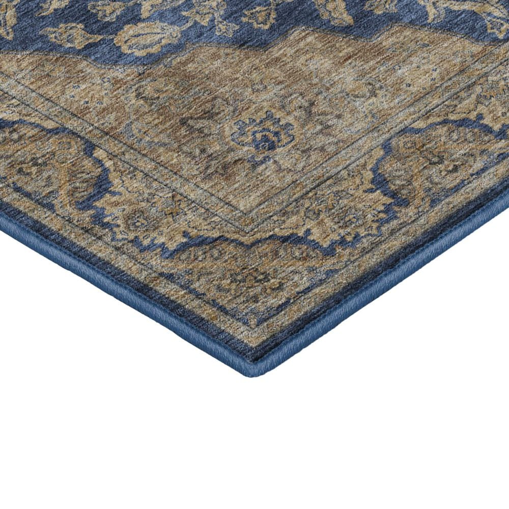 Dalyn Rug Company Hatay HY3 2&#39;3&quot; x 7&#39;6&quot; Navy Runner, , large