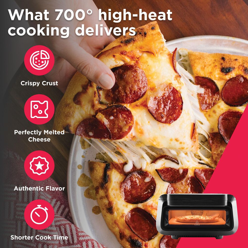 Frigidaire Indoor Pizza Oven &amp; Air Fryer, , large