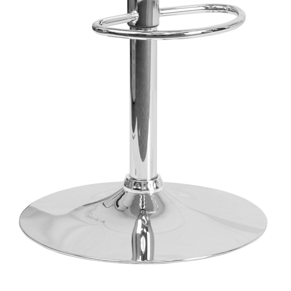 Flash Furniture Adjustable Height Barstool in Gray, , large
