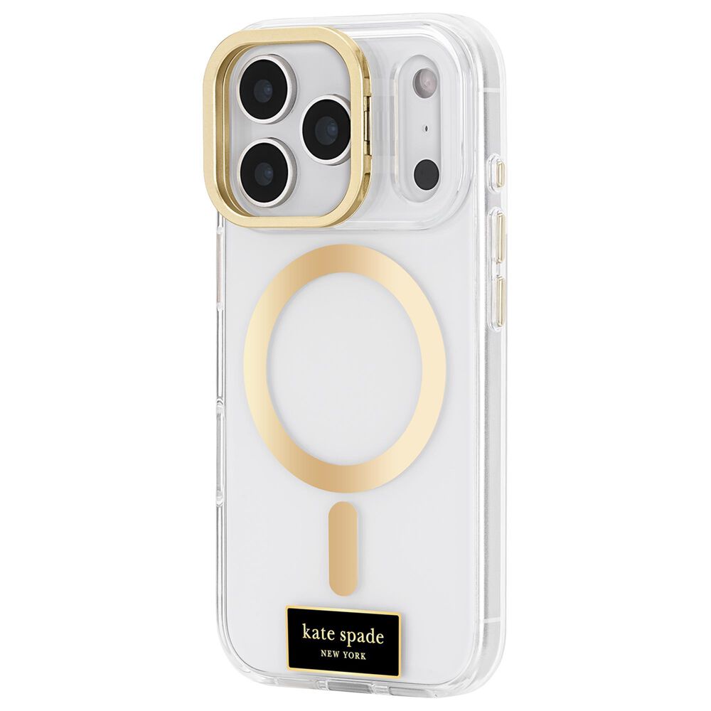 Kate Spade Protective MagSafe Case with Stand for Apple iPhone 17 Pro in Icon Clear, , large