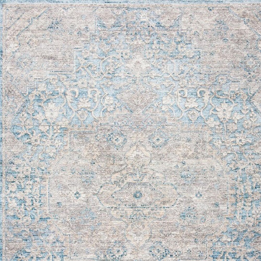 Safavieh Dream DRM412M 2&#39; x 8&#39; Blue and Grey Runner, , large