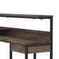 Signature Design by Ashley Arlenbry L-Shaped Desk with Storage in Weathered Oak, , large