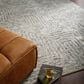 Surya Falcon Light Gray, Taupe and Dark Brown 8" x 10" Area Rug, , large