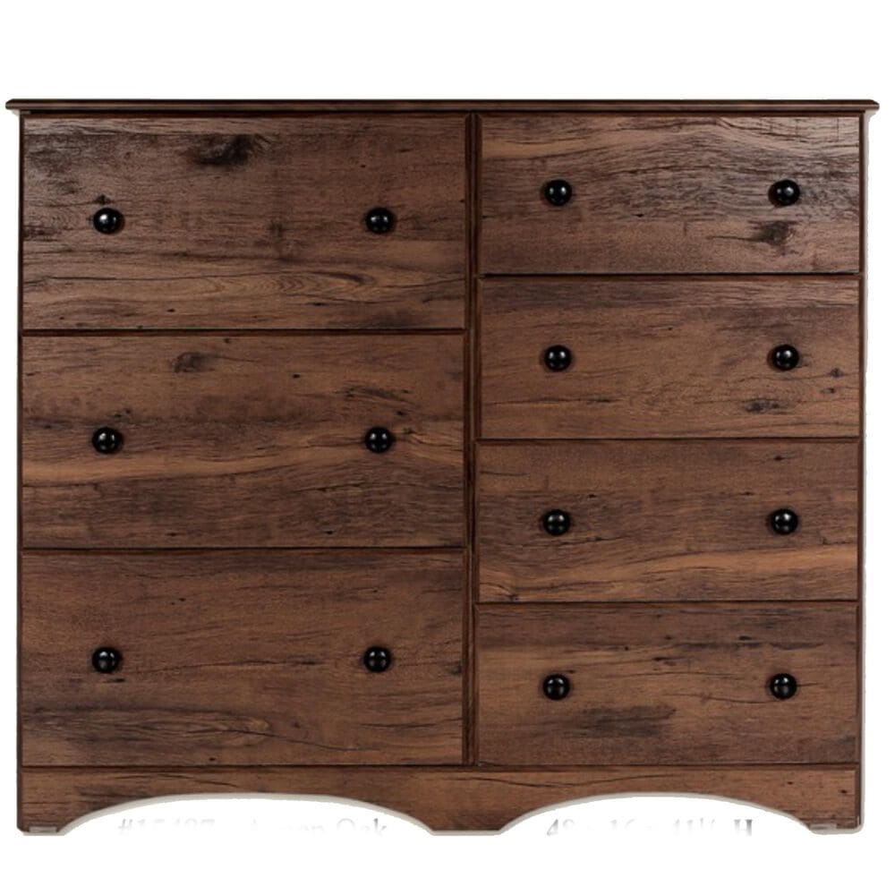Lemoore 7 Drawer Chest in Dark Oak finish, , large