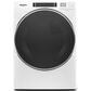 Whirlpool 7.4 Cu. Ft. Electric Dryer with Steam in White, , large
