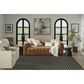 Nourison Twist Reversible 8" x 10" Black Indoor/Outdoor Area Rug, , large