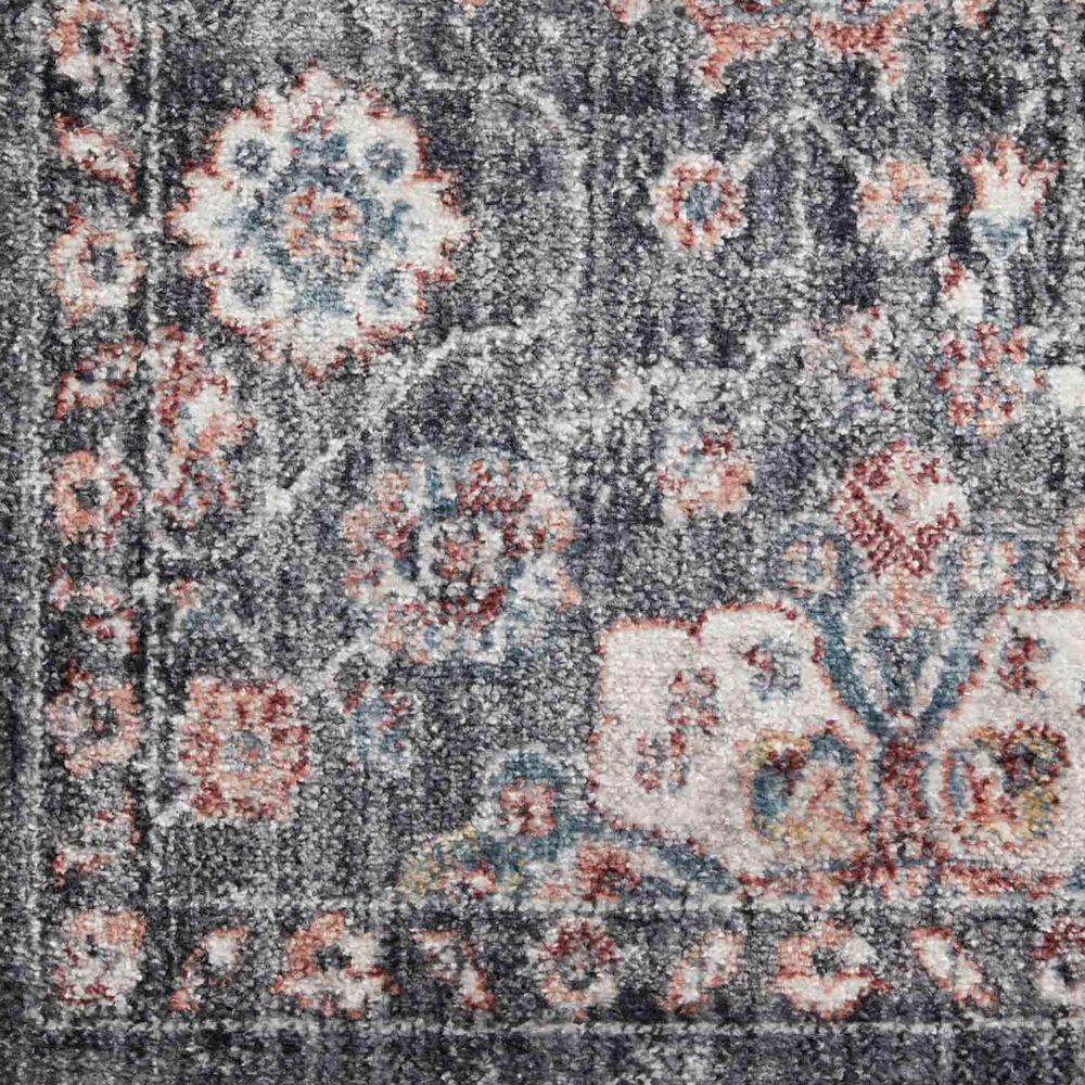 Loloi II Cassandra 2&#39;6&quot; x 4&#39; Charcoal and Rust Area Rug, , large