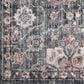 Loloi II Cassandra 2"6" x 4" Charcoal and Rust Area Rug, , large