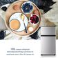 HOMLUX 3.5 Cu. Ft. Top Freezer Refrigerator with Adjustable Thermostat in Silver, , large