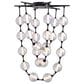 Golden Lighting Pearla 28" LED Pendant in Matte Black, , large
