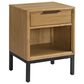 Hawthorne Furniture Newport 5-Piece Queen Panel Bedroom Set in Natural Oak, , large