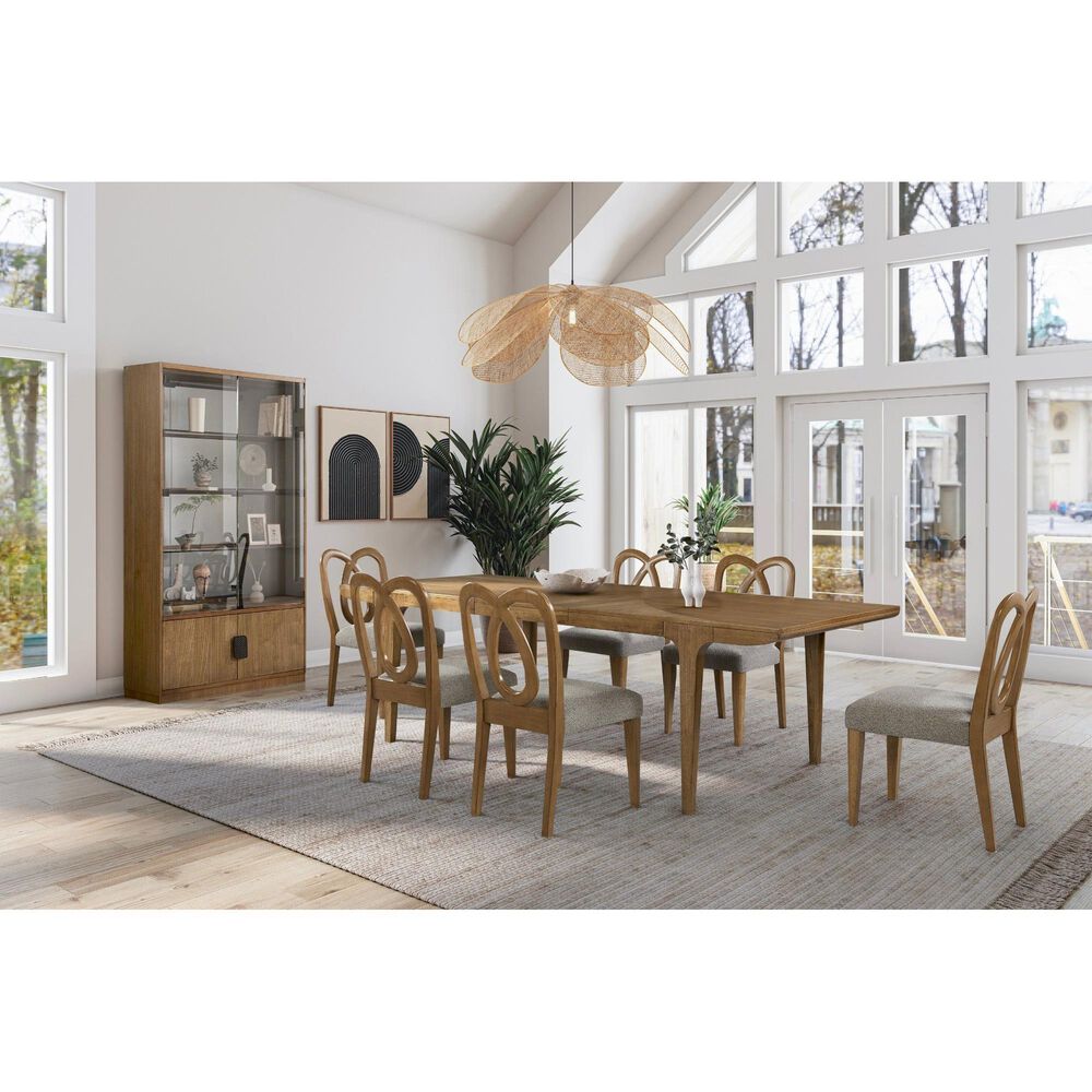 Bernards Furniture Calia Dining Table in Brown - Table Only, , large