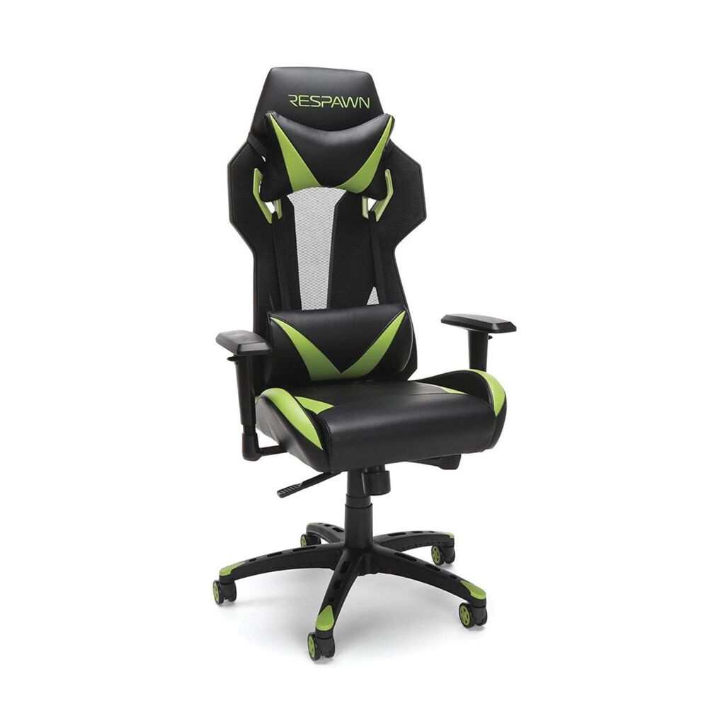 Respawn Products RESPAWN 205 Racing Style Gaming Chair in Green , Green, large