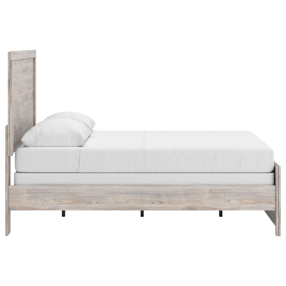 Ashley Broachmyn Full Bed with Nightstand in Light Gray, , large