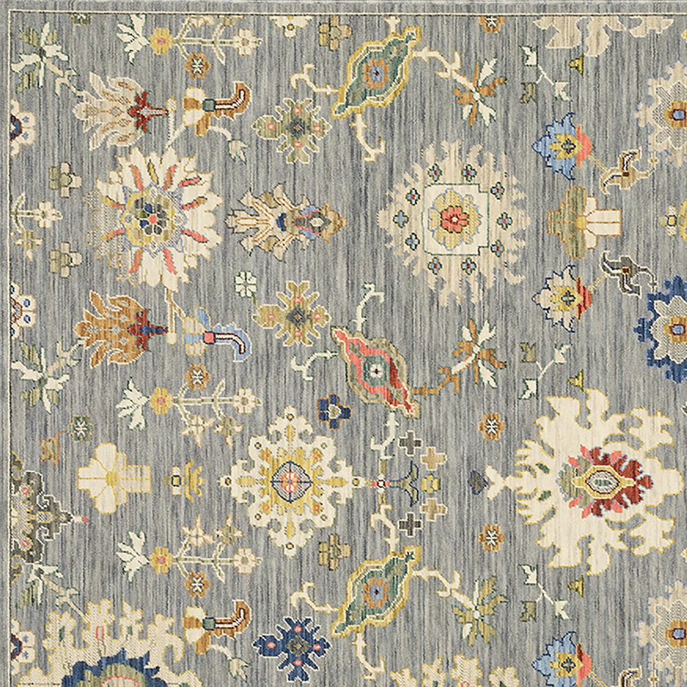 Oriental Weavers Lucca Flower Garden 2&#39; x 3&#39; Grey Area Rug, , large