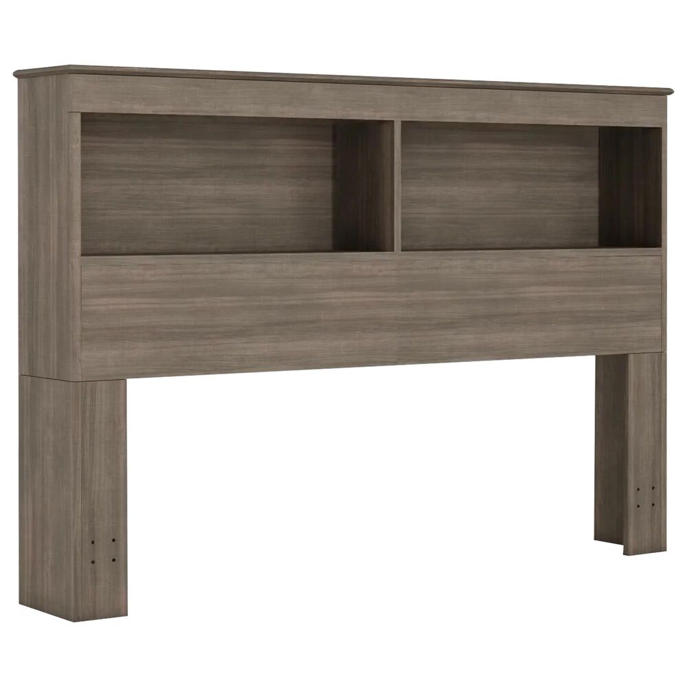 Lemoore Essential Full/Queen Bookcase Headboard in Park Elm, , large