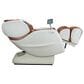 Cozzia Qi SE Massage Chair in Cappuccino and Pearl White, , large