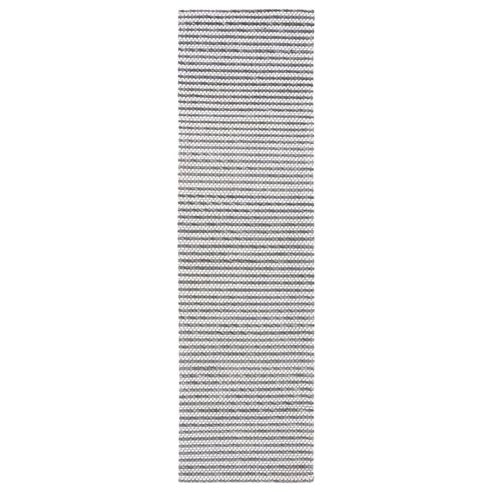 Safavieh Marbella 2"3" x 8" Charcoal and Ivory Runner, , large