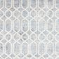 Safavieh Artistry ARR665M 8" x 10" Ivory and Blue Area Rug, , large