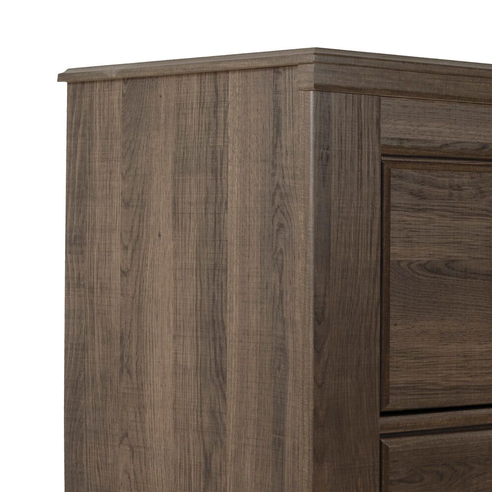 Ashley Juararo 6-Drawer Dresser in Dark Brown, , large