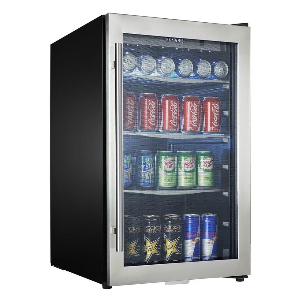 Danby 4.3 Cu. Ft. Free-Standing Beverage Center in Stainless Steel, , large