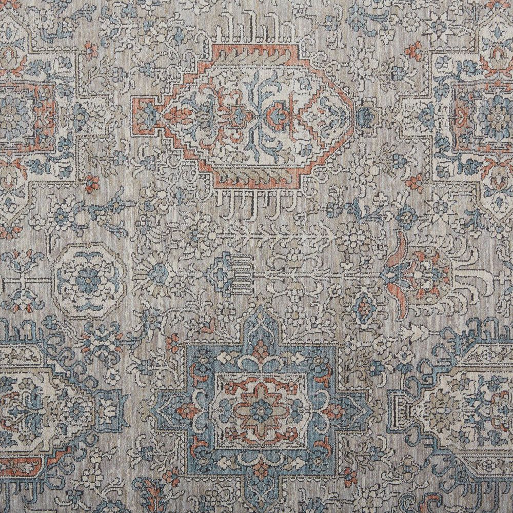 Feizy Marquette 4&#39; x 5&#39;3&quot; Gray and Multicolor Area Rug, , large