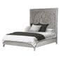 Urban Home Boho Chic Queen Platform Bed in Washed White, , large