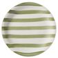 Gibson Homewares Kenwood Shores 12-Piece Dinnerware Set in Green Striped, , large