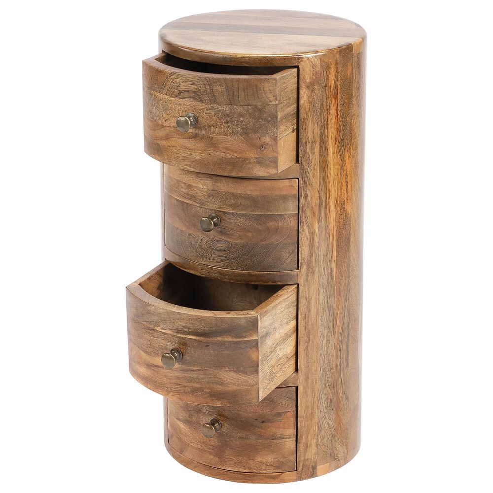 Butler Liam Storage End Table in Light brown, , large
