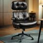 HOMLUX High Back Executive Office Chair with PU Leather in Black, , large