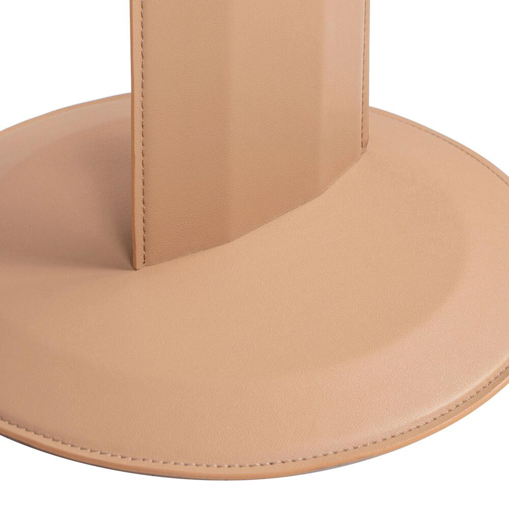 Jennifer Taylor Home Mode Side Table in Saddle Brown, , large
