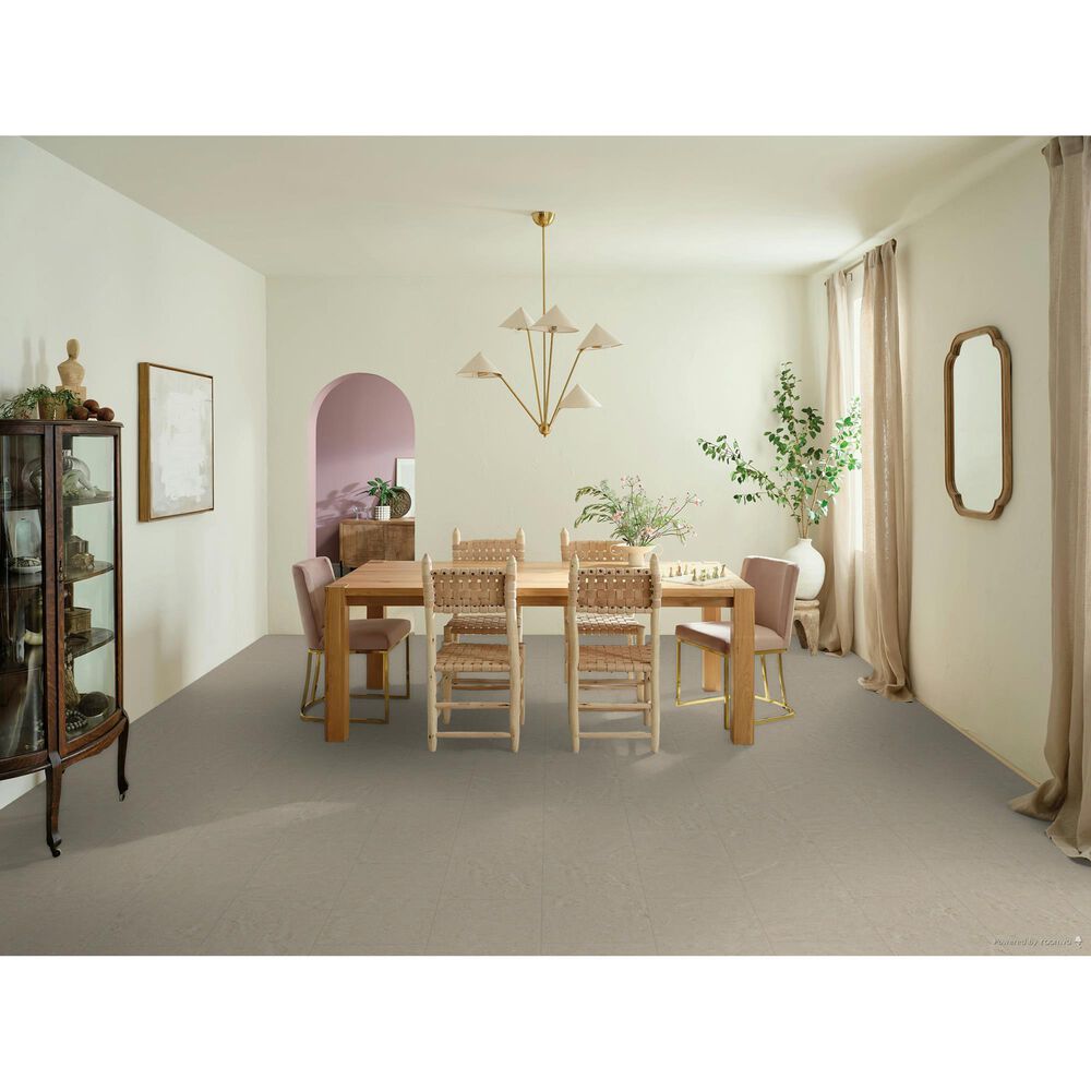 COREtec Balanced Retreat Soft Umber Concrete 12" x 24" Luxury Vinyl Tile, , large