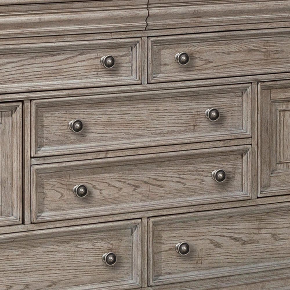 Nicolette Home Kingsbury 3 Piece Queen Bedroom Set in Gray, , large