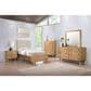 Pacific Landing Robyn Twin Upholstered Platform Bed in Cool Beige and Light Ash, , large