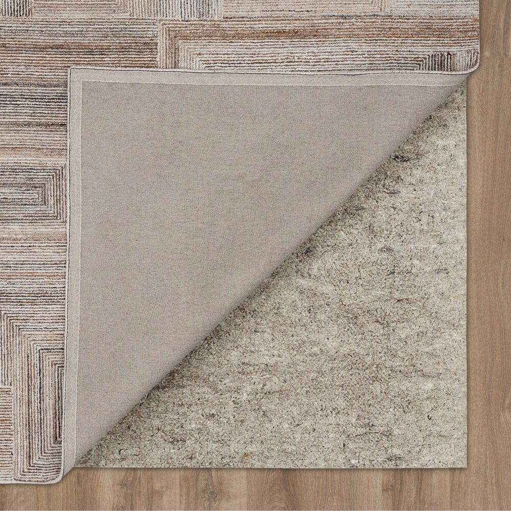 Karastan Forsyth Park Cloverdale Beige Steel 9' x 12' Area Rug, , large