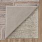 Karastan Forsyth Park Cloverdale Beige Steel 9" x 12" Area Rug, , large