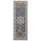 Feizy Kaia 39HTF 2"6" x 12" Blue and Red Runner, , large