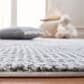 Safavieh Carousel Outer Space 5"3" x 7"6" Grey and Pink Kids  Area Rug, , large