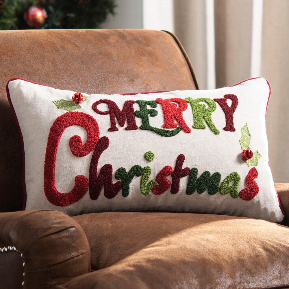 Safavieh Jingles 12" x 20" Pillow, , large