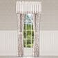 J. Queen New York Avant Garden 88" x 18" Window Straight Valance in Blush and Violet, , large