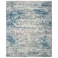 Safavieh Aria  ARA156B10" x 14" Blue and Creme Area Rug, , large